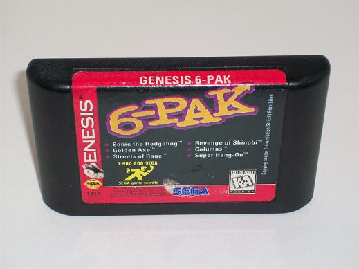 Genesis 6-Pak - Genesis Game